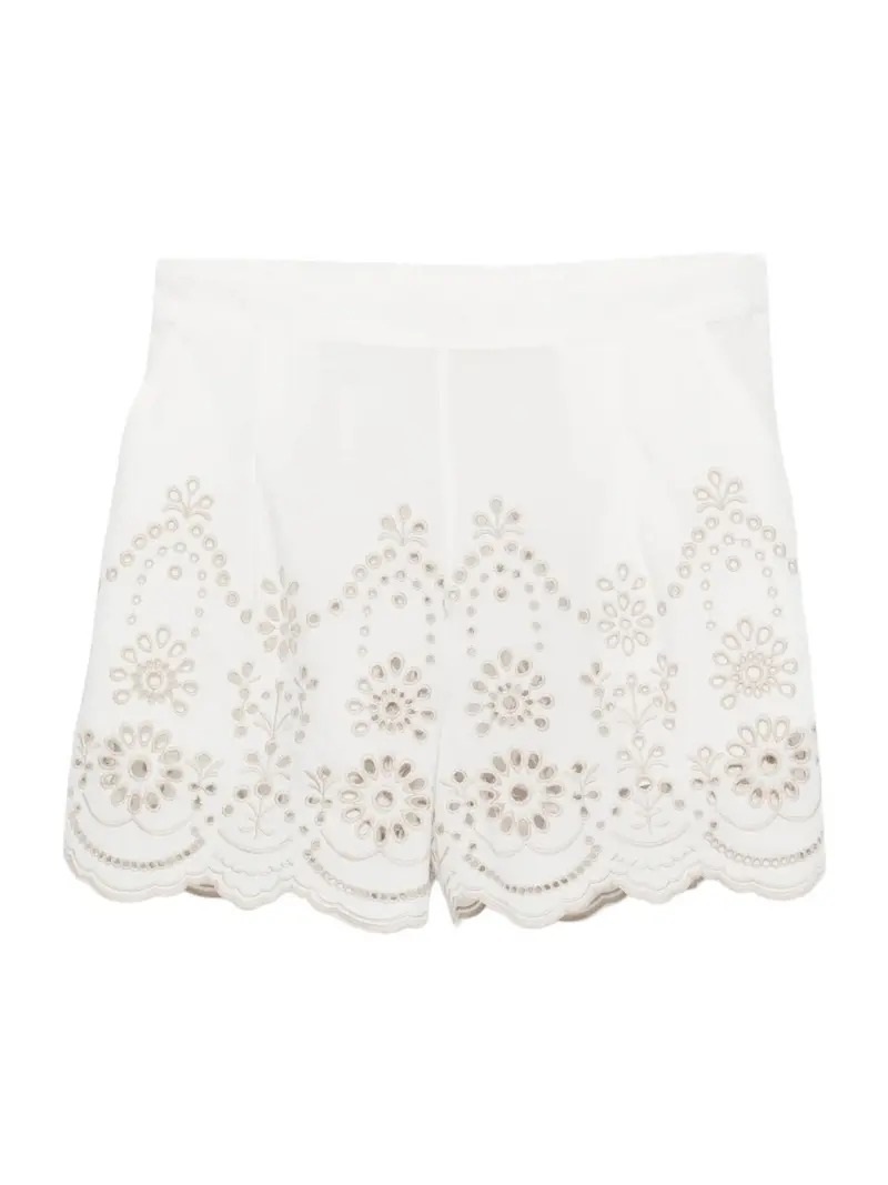 MC2 SAINT BARTH Pantaloncino Donna  AMANI 01315L SANGALLO MORRIS FLOWER EMBRY 01