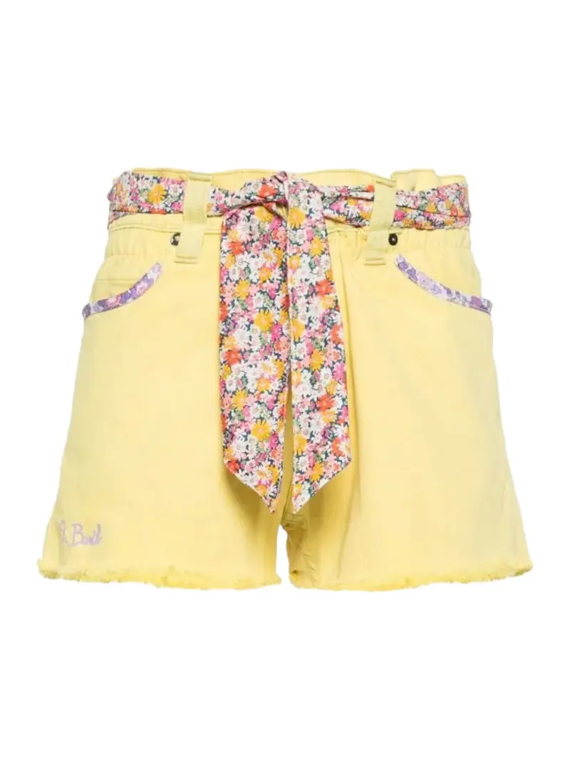 MC2 SAINT BARTH Pantaloncino Donna  ARIZONA 04941F Giallo