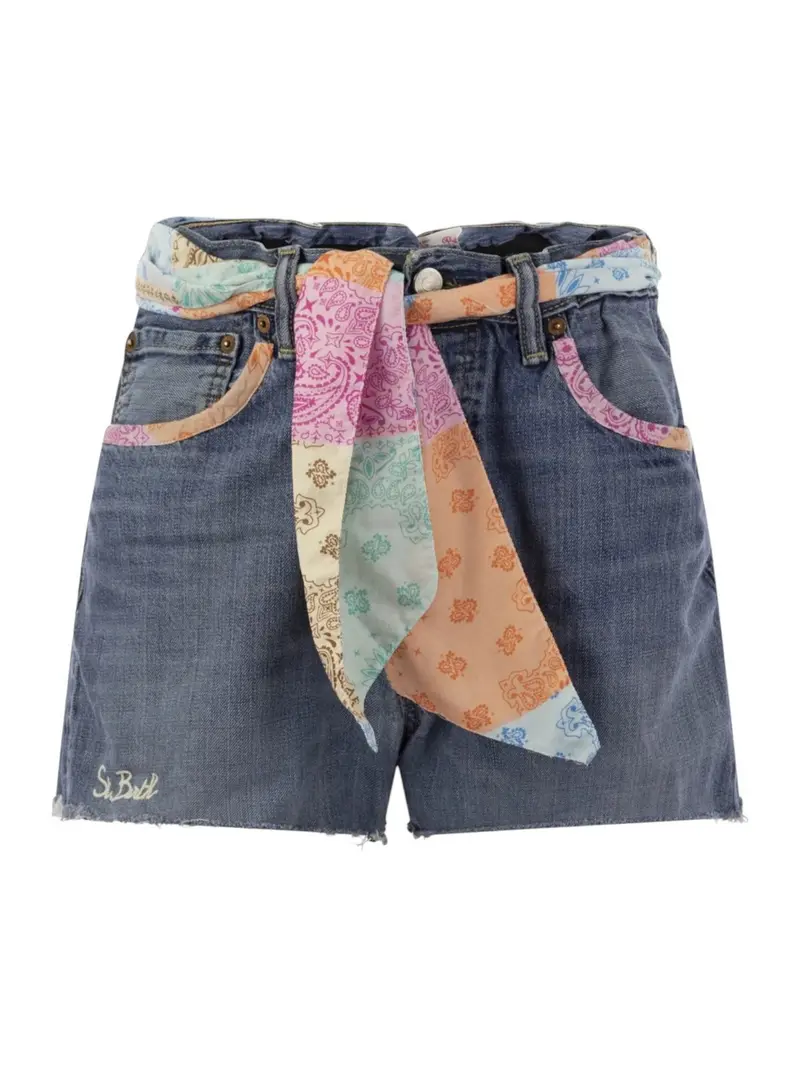 MC2 SAINT BARTH Pantaloncino Donna  ARIZONA 04946F Blu