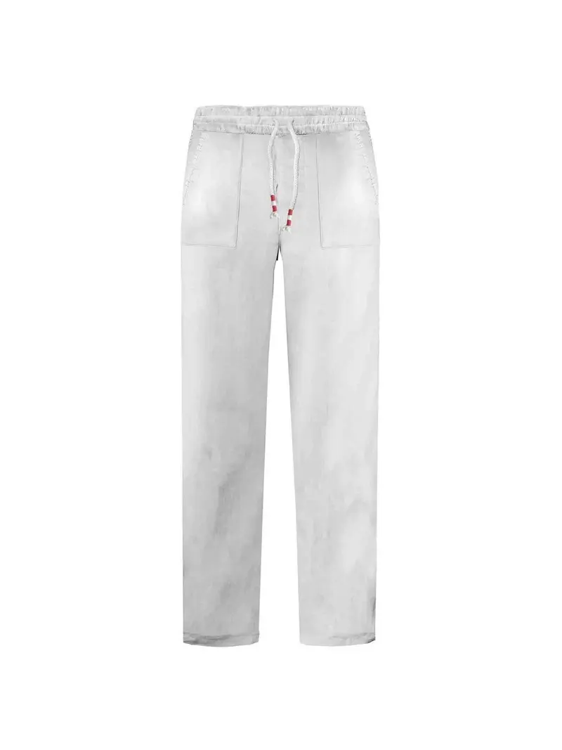 MC2 SAINT BARTH Pantalone Uomo CALAIS 01 Bianco