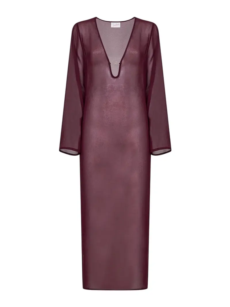 MC2 SAINT BARTH Pareo Donna  AGHATA PLATE 08666L GEORGETTE 45