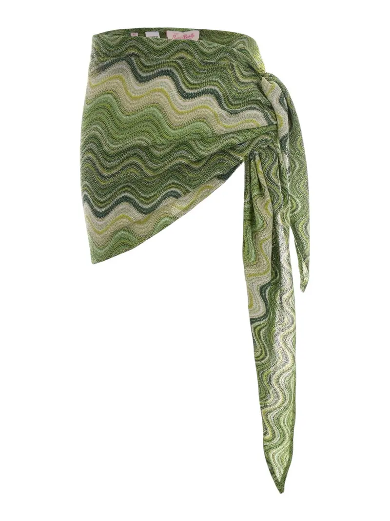 MC2 SAINT BARTH Pareo Donna  SERY 01121L RACHEL SEA WAVE SOFT 55