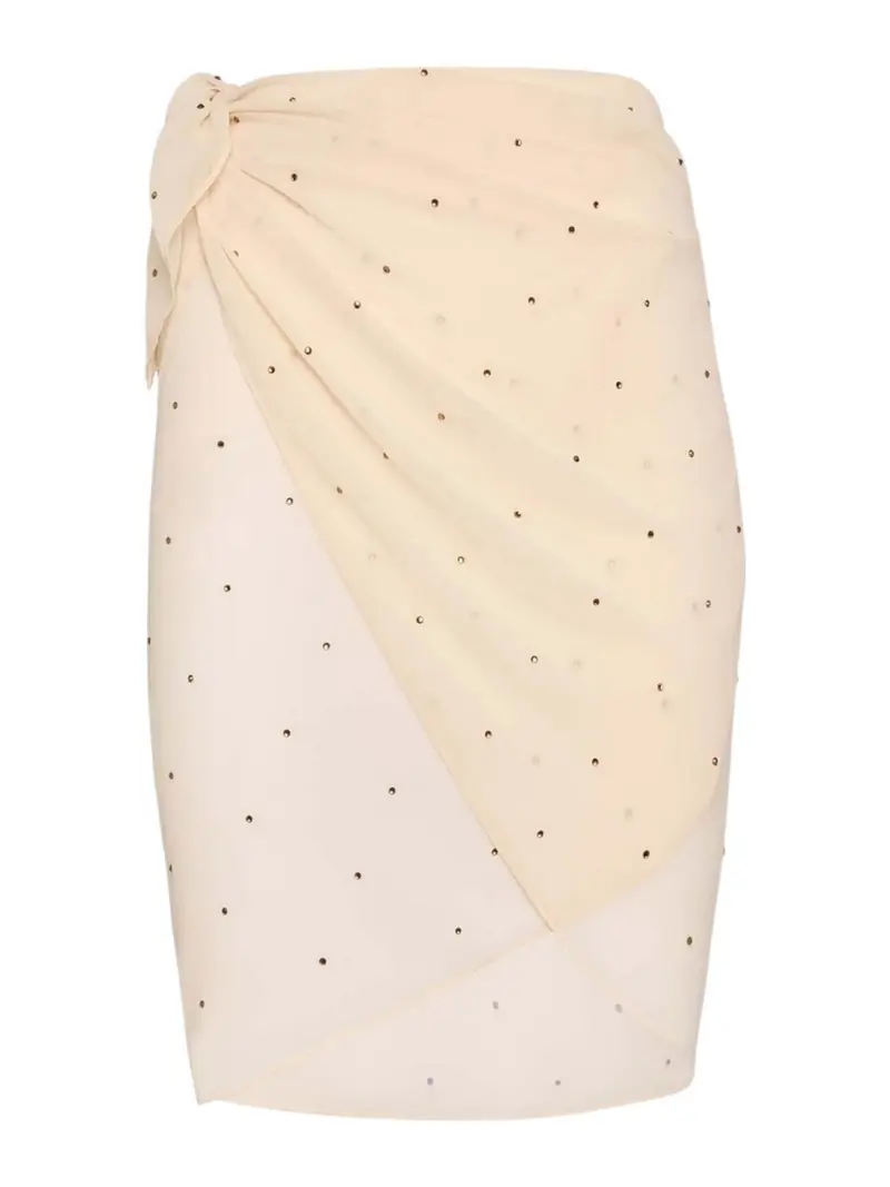MC2 SAINT BARTH Pareo Donna  SERY 01531L GEORGETTE STRASS 10