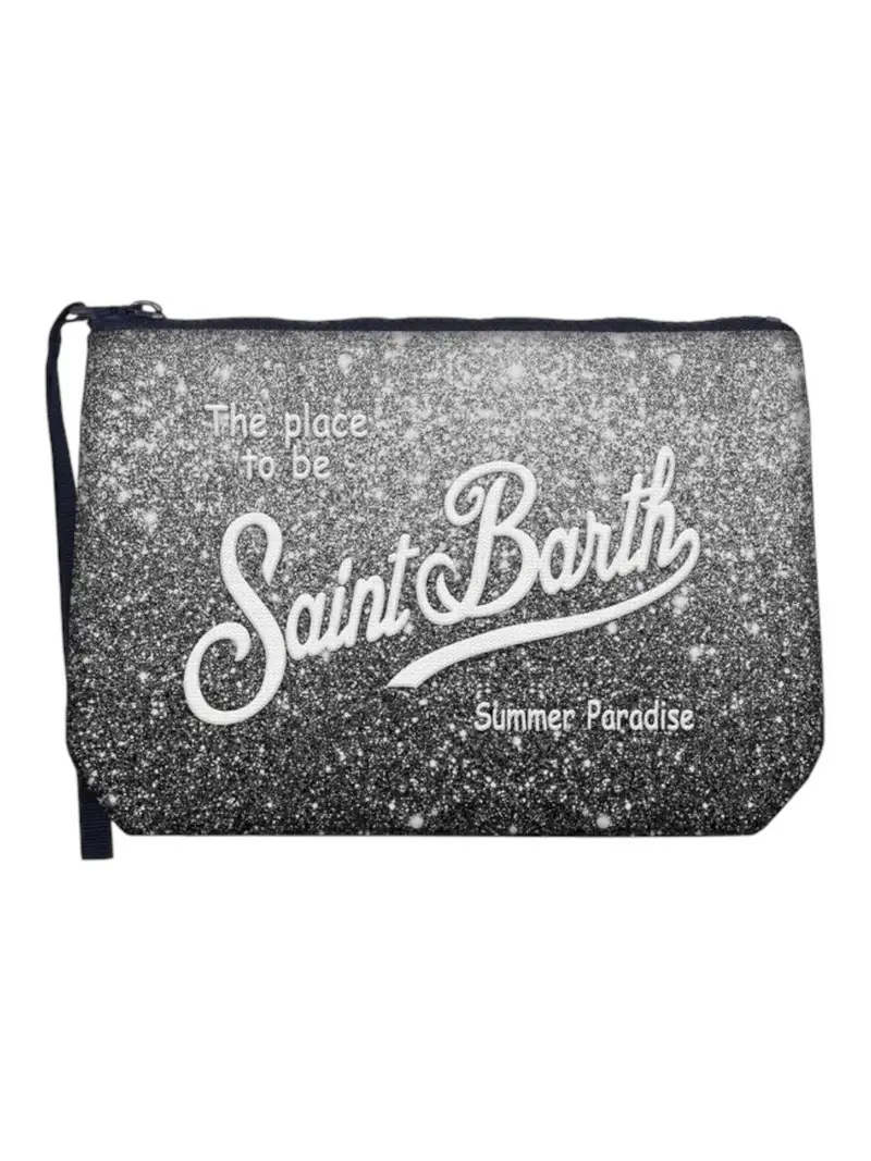 MC2 SAINT BARTH Pochette Donna  ALINE LUREX 01528H Nero