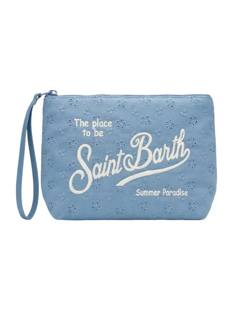MC2 SAINT BARTH Pochette Donna ALINE SANGALLO 00549L COTTON MINI FLOWERS EMBRY 36 EMB