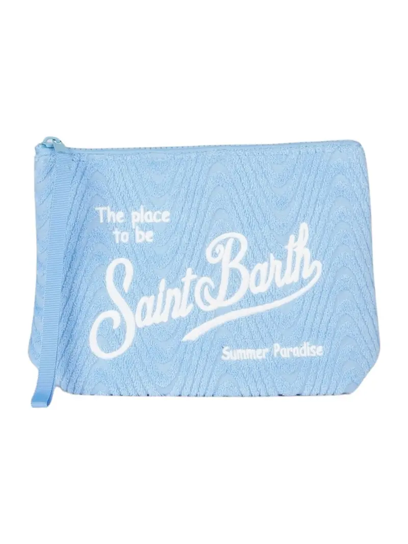 MC2 SAINT BARTH Pochette Donna  ALINE SPONGE 00194F Blu
