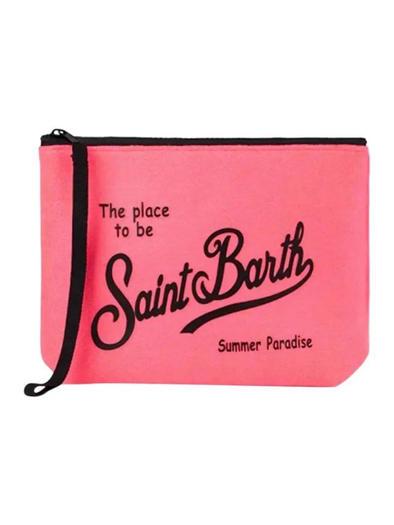 MC2 SAINT BARTH Pochette Donna  ALINE SPONGE 03061F Rosa
