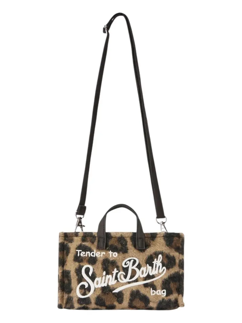 MC2 SAINT BARTH Pochette Donna PHONE BAG FELT 01351I LEO 18 EMB