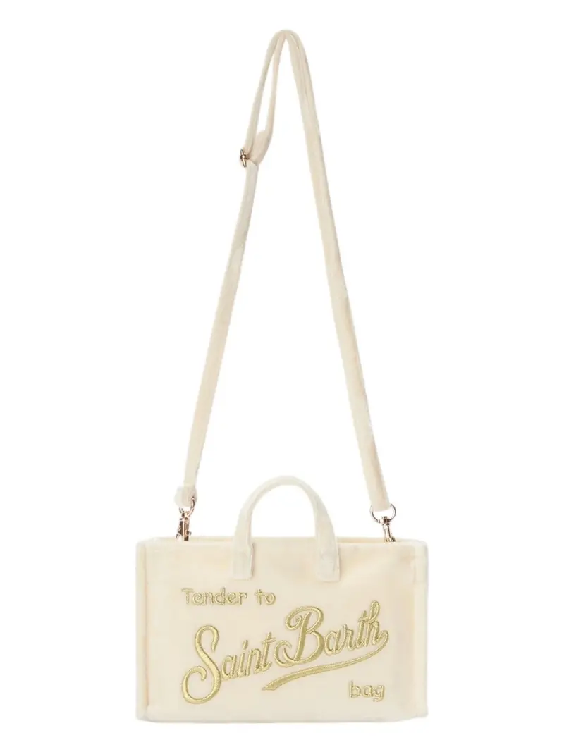 MC2 SAINT BARTH Pochette Donna PHONE BAG VELVET 01346I 10OR EMB