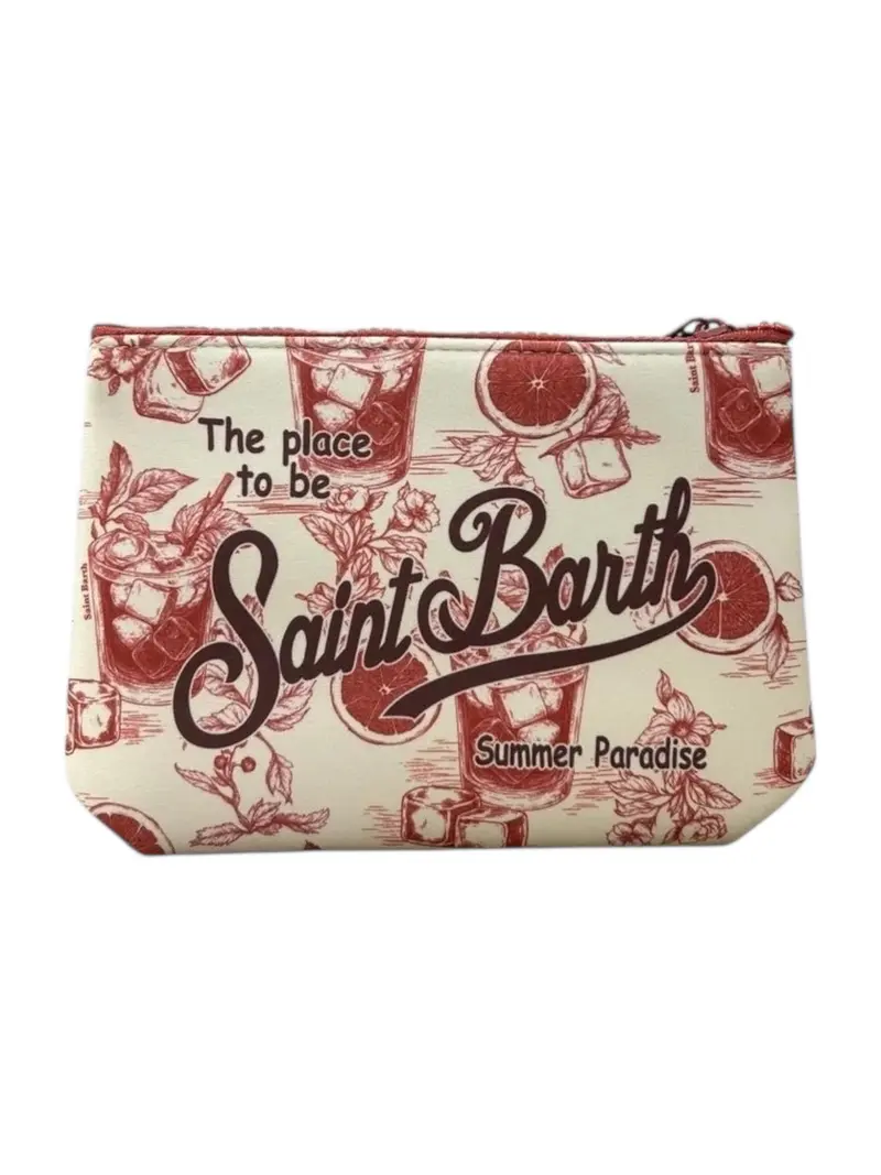 MC2 SAINT BARTH Pochette Unisex adulto ALINE 01505L AMERICANO TOILE 1045