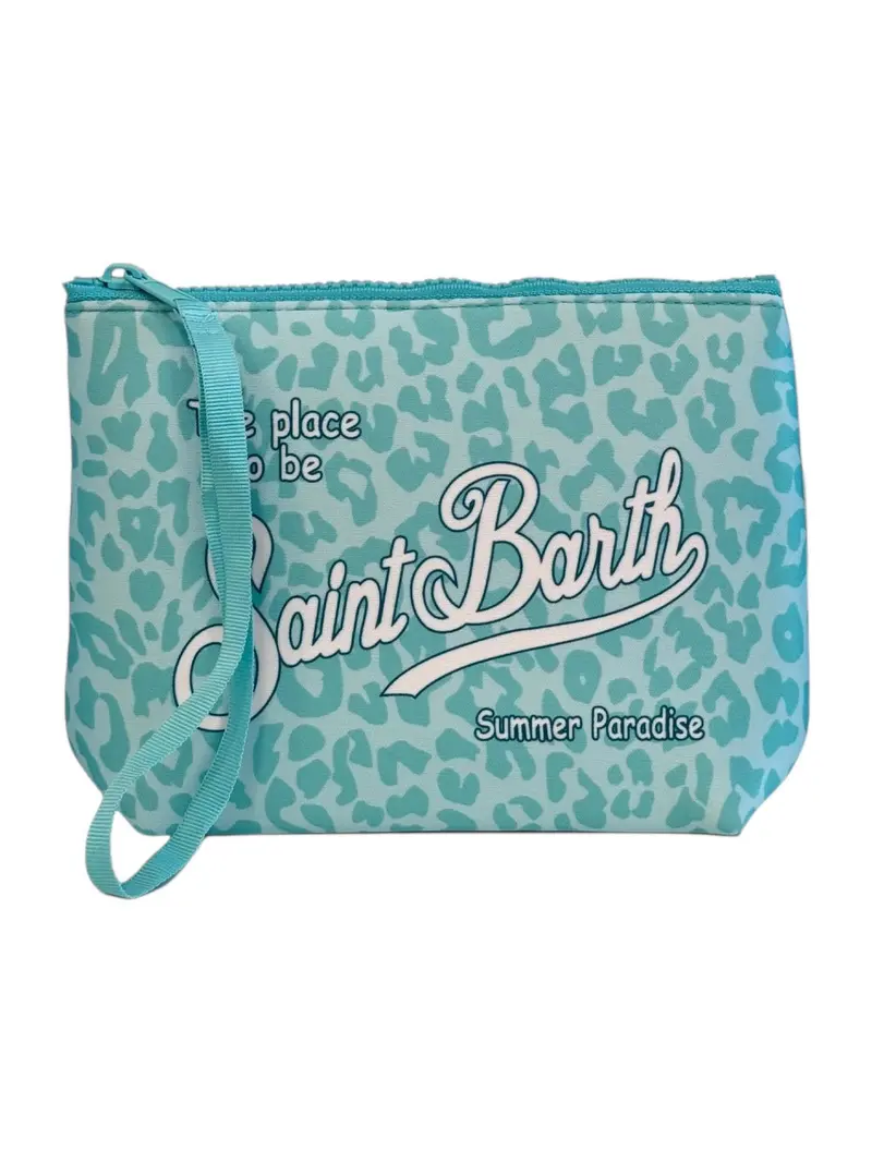 MC2 SAINT BARTH Pochette Unisex adulto ALINE 03942L PASTEL LEOPARD 56