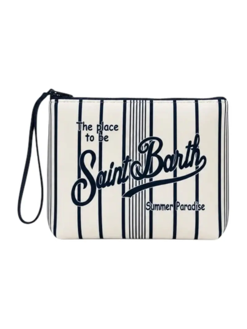 MC2 SAINT BARTH Pochette Unisex adulto  ALINE 08307L Bianco