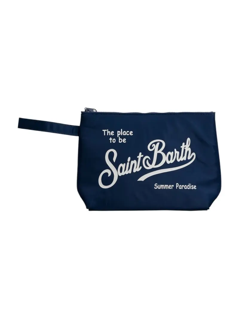MC2 SAINT BARTH Pochette Unisex adulto ALINE NYLON L 00097L 61 BLUE NAVY