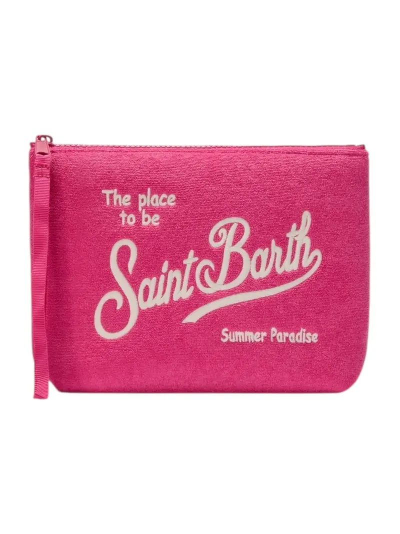 MC2 SAINT BARTH Pochette Unisex adulto ALINE SPONGE 03030L FUCSIA
