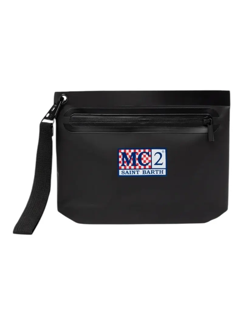 MC2 SAINT BARTH Pochette Uomo  ALINE AQUA 01983H Nero