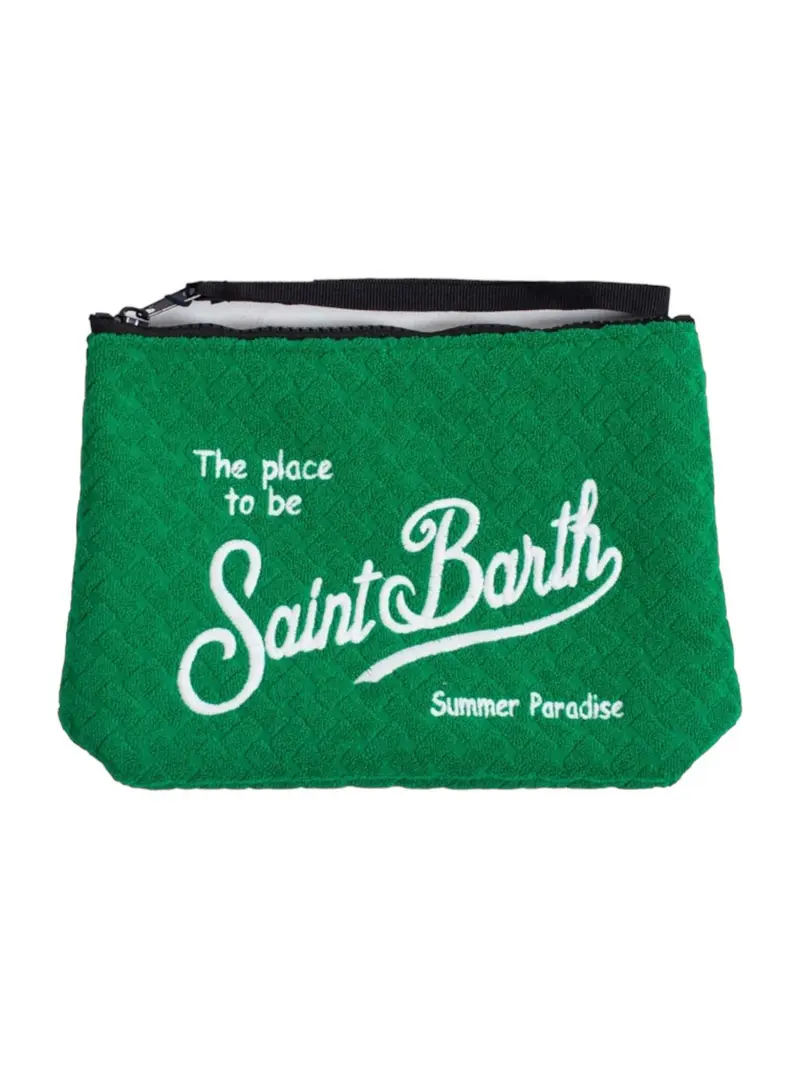 MC2 SAINT BARTH Pochette Uomo  ALINE SPONGE 01733F Verde