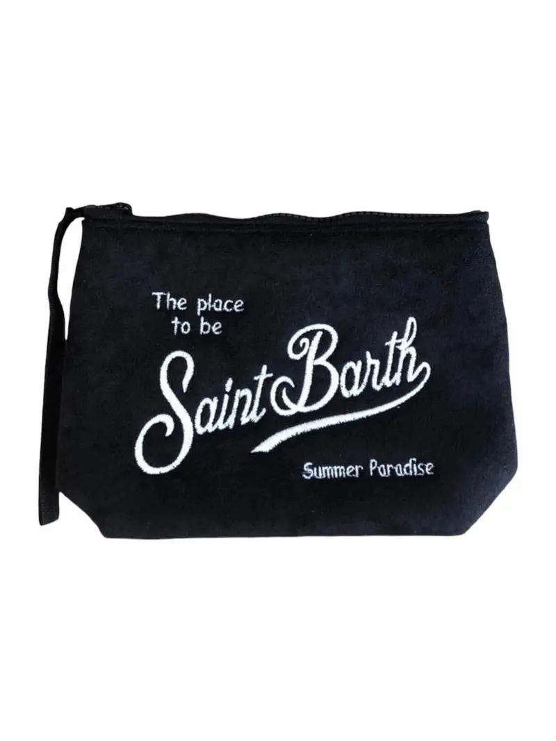 MC2 SAINT BARTH Pochette Uomo  ALINE SPONGE 03841F Nero