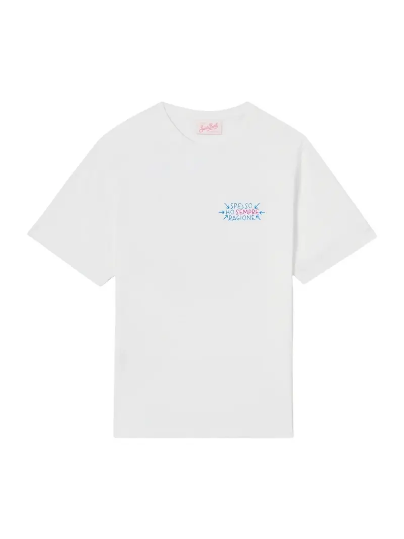 MC2 SAINT BARTH T-shirt Donna EMILIE 09158L SPESSO HO SEMPRE RAGIONE 01N EMB