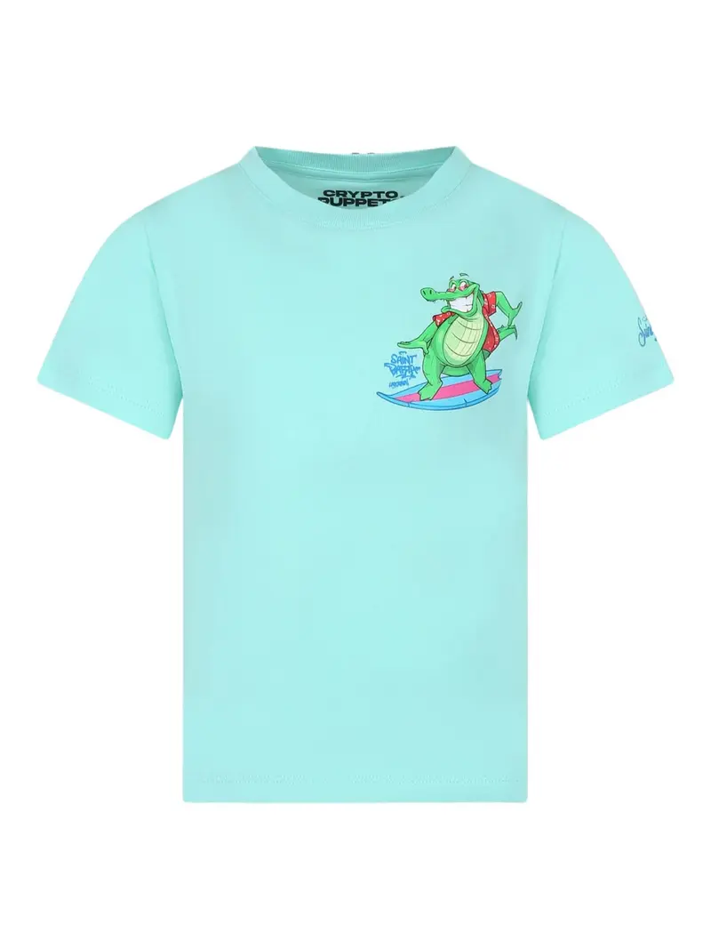 MC2 SAINT BARTH T-Shirt e Polo Bambini e ragazzi TSHIRT BOY 02729F Verde