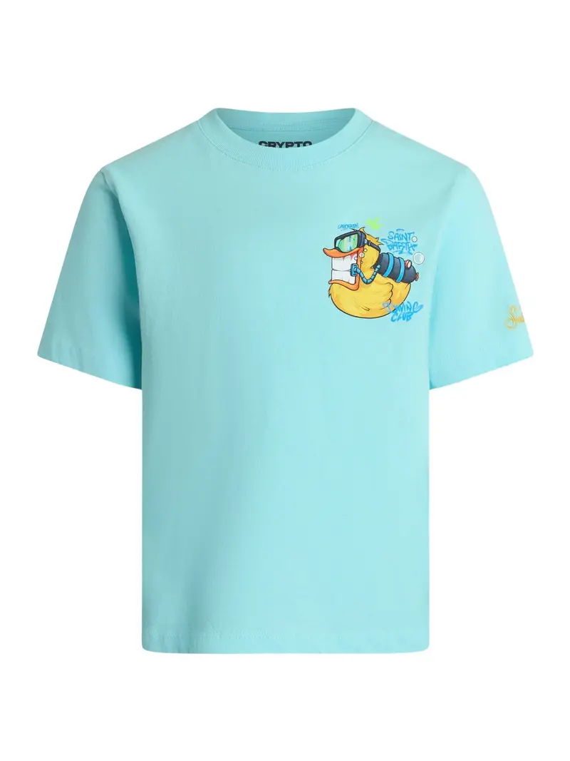 MC2 SAINT BARTH T-Shirt e Polo Bambini e ragazzi TSHIRT BOY 02737F Verde