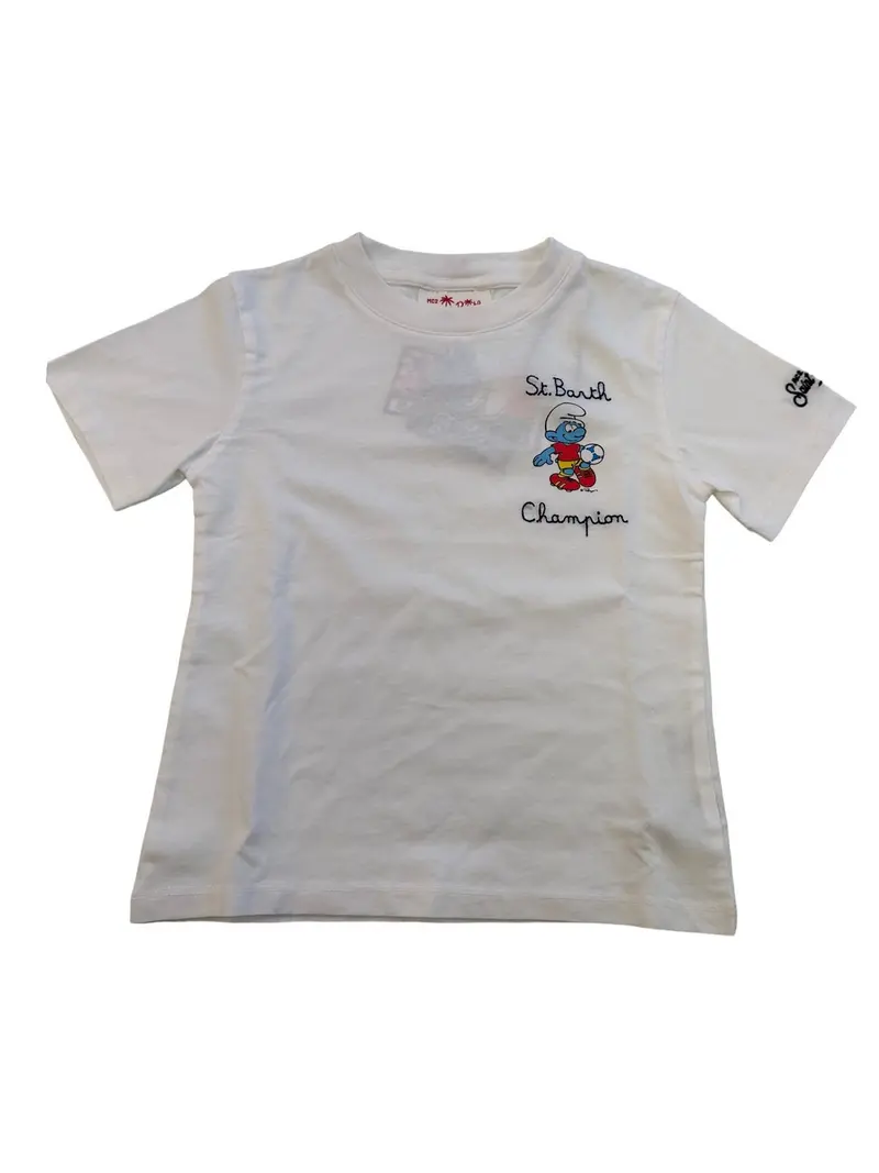 MC2 SAINT BARTH T-Shirt e Polo Bambini e ragazzi TSHIRT BOY 03151F Bianco