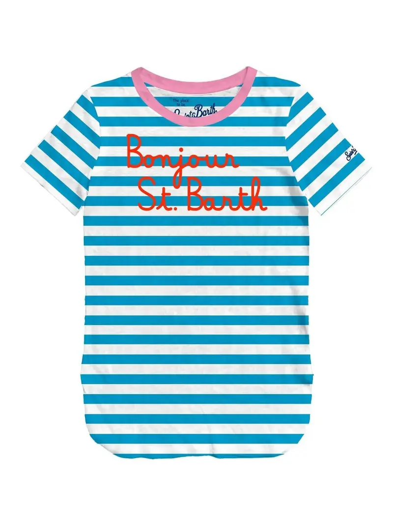 MC2 SAINT BARTH T-Shirt e Polo Donna  DANA BSBG12 Blu
