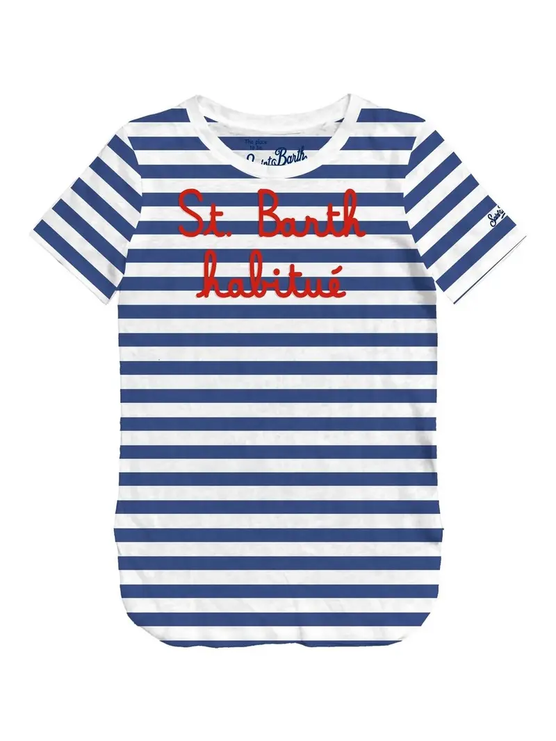 MC2 SAINT BARTH T-Shirt e Polo Donna  DANA ESHL64 Blu
