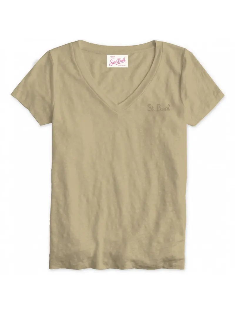MC2 SAINT BARTH T-Shirt e Polo Donna ELOISE 00055F Beige