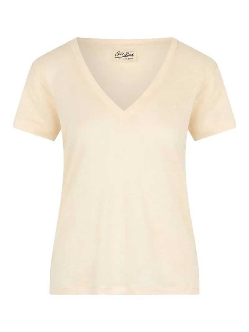 MC2 SAINT BARTH T-Shirt e Polo Donna ELOISE 02340F Beige