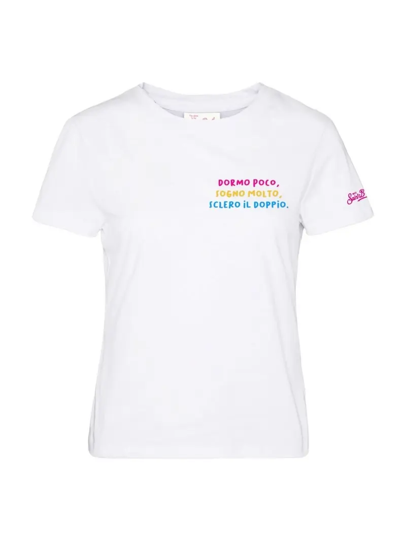 MC2 SAINT BARTH T-Shirt e Polo Donna EMILIE 05708F Bianco