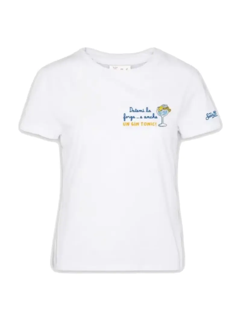 MC2 SAINT BARTH T-Shirt e Polo Donna EMILIE 05715F Bianco