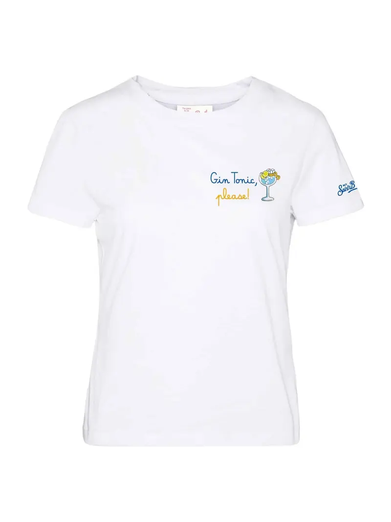 MC2 SAINT BARTH T-Shirt e Polo Donna EMILIE 05718F Bianco