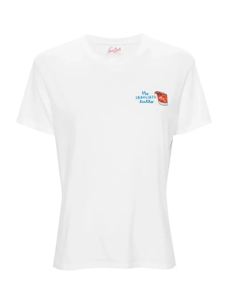 MC2 SAINT BARTH T-Shirt e Polo Donna EMILIE 05720F Bianco