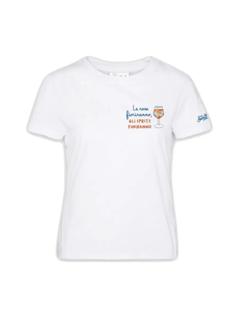 MC2 SAINT BARTH T-Shirt e Polo Donna EMILIE 05745F Bianco