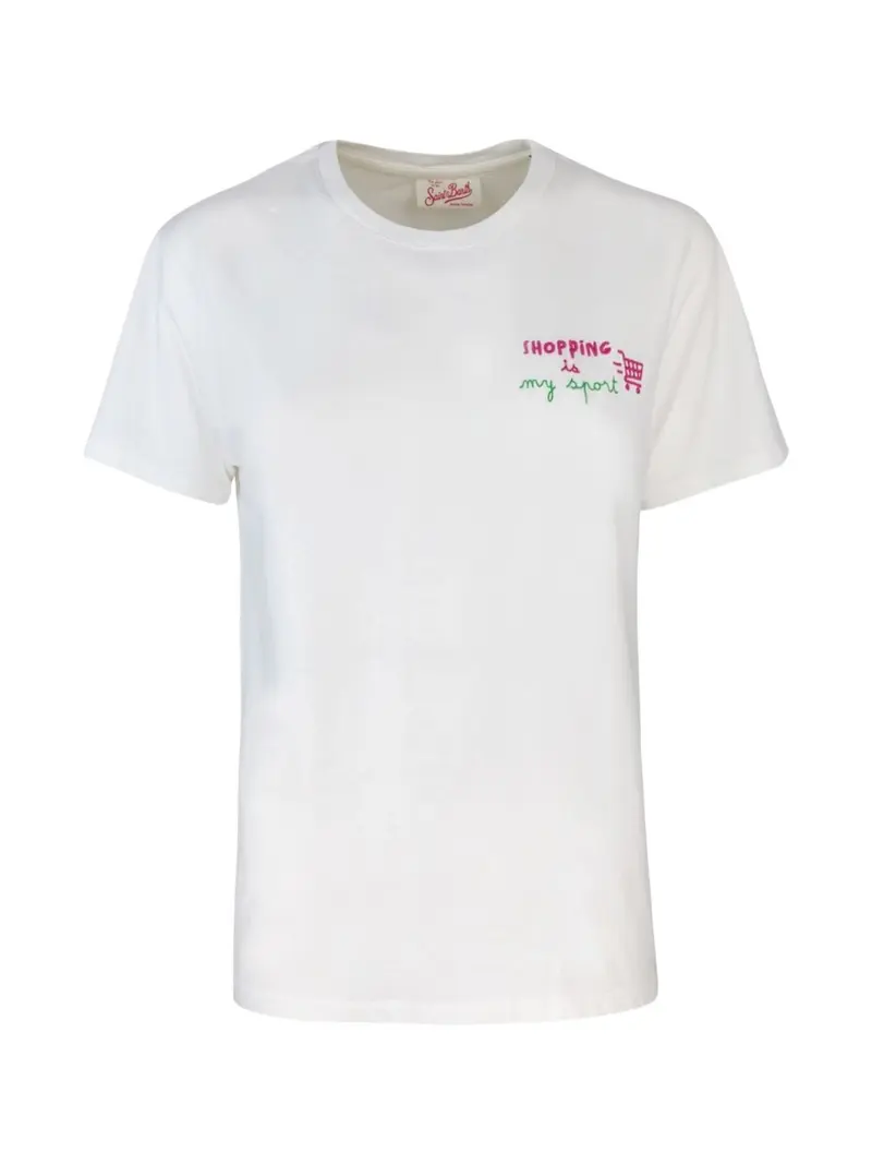 MC2 SAINT BARTH T-Shirt e Polo Donna  EMILIE 05754F Bianco