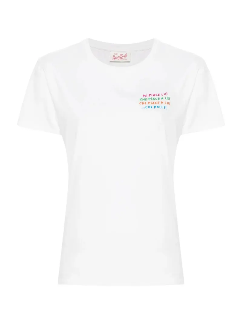 MC2 SAINT BARTH T-Shirt e Polo Donna  EMILIE 09840F Bianco