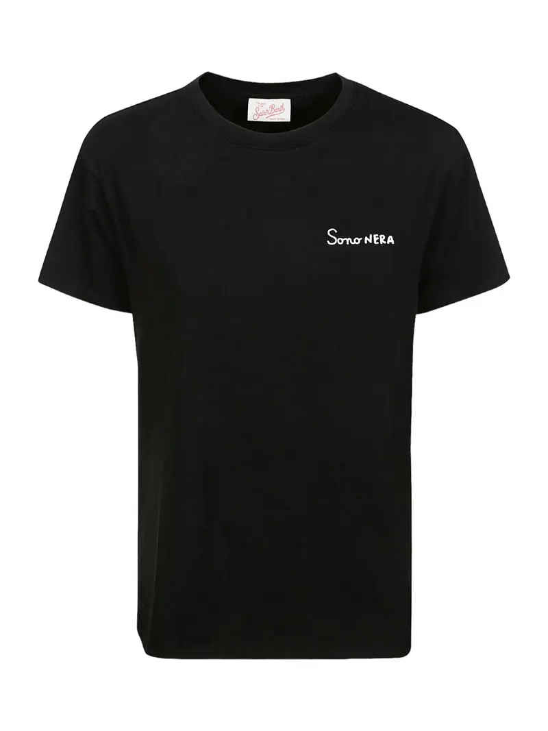 MC2 SAINT BARTH T-Shirt e Polo Donna  EMILIE 09853F Nero