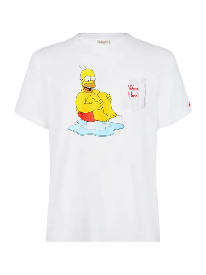 MC2 SAINT BARTH T-Shirt e Polo Uomo  AUSTIN 00134D Bianco