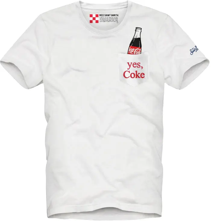 MC2 SAINT BARTH T-Shirt e Polo Uomo  AUSTIN 02599B Bianco