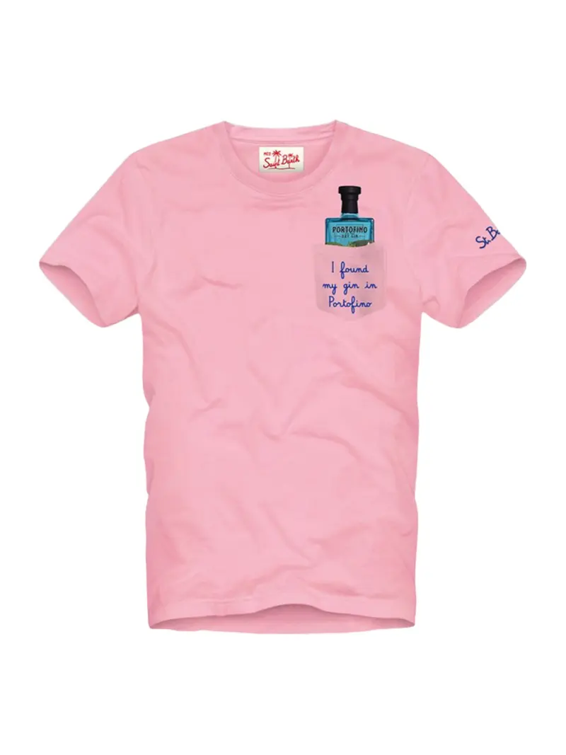 MC2 SAINT BARTH T-Shirt e Polo Uomo  AUSTIN 07066D Rosa
