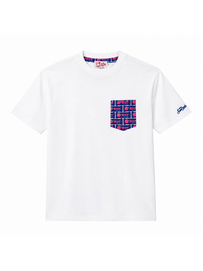 MC2 SAINT BARTH T-Shirt e Polo Uomo  BLANCHE 03810F 01N BIG BABOL 61