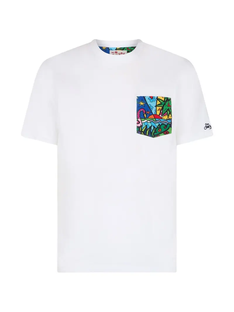 MC2 SAINT BARTH T-Shirt e Polo Uomo  BLANCHE 04728F Bianco