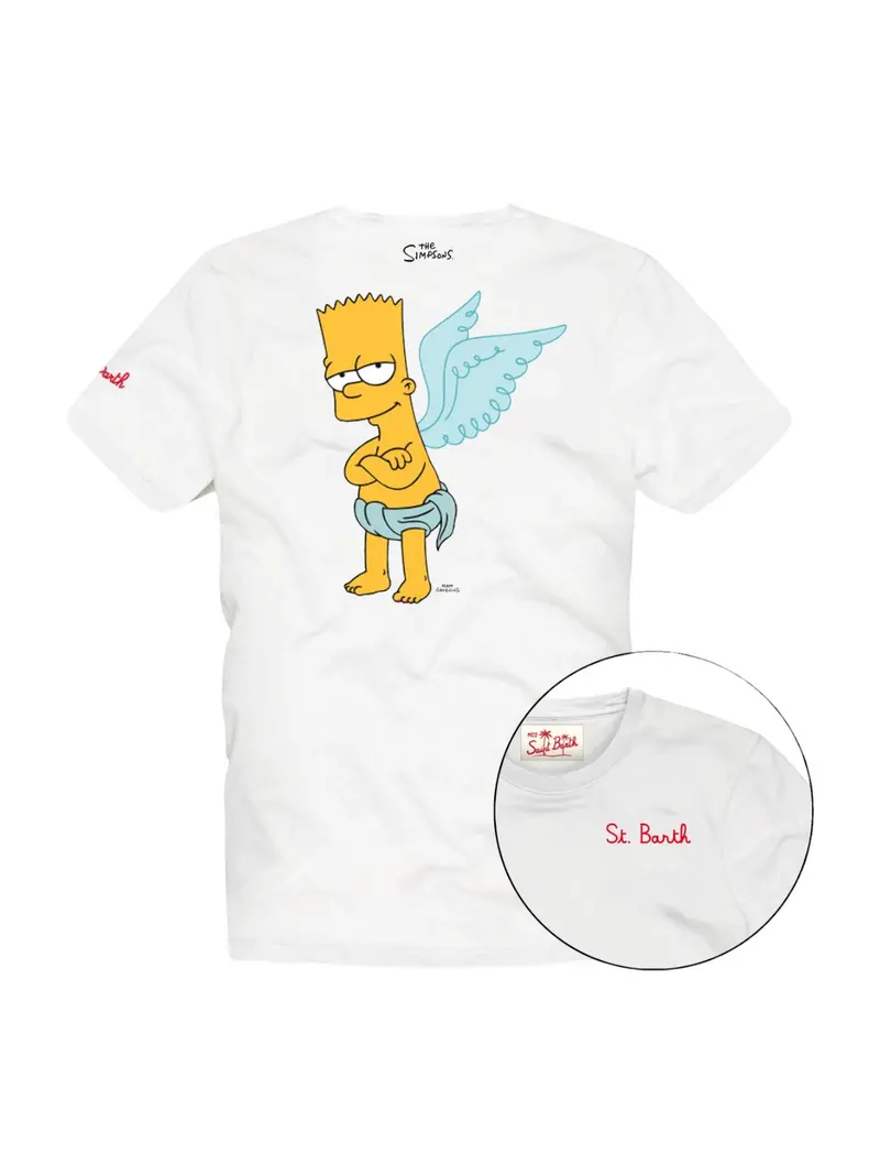 MC2 SAINT BARTH T-Shirt e Polo Uomo TSHIRT MAN 00127D Bianco