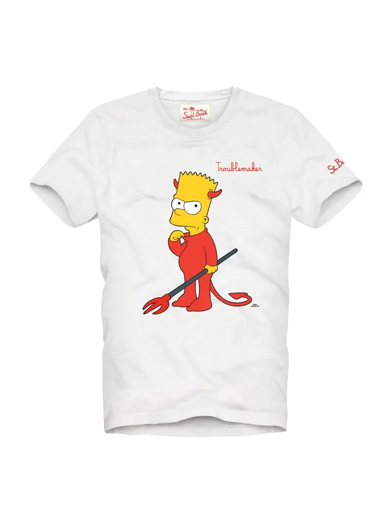MC2 SAINT BARTH T-Shirt e Polo Uomo TSHIRT MAN 00143D Bianco