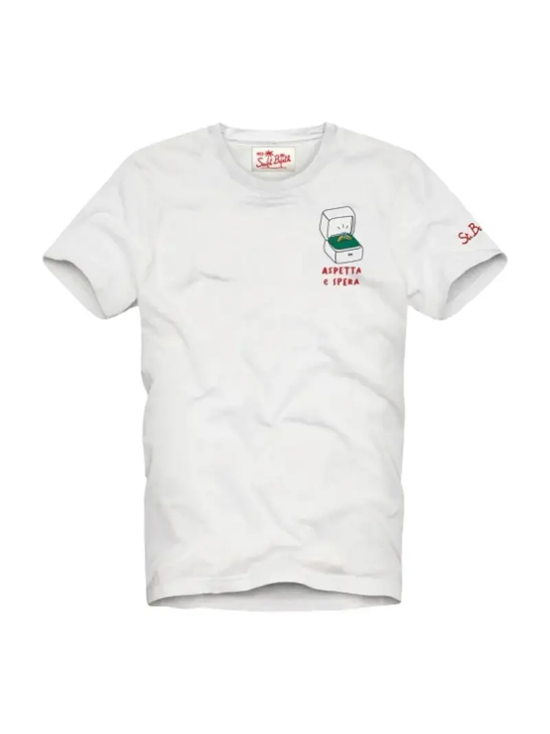 MC2 SAINT BARTH T-Shirt e Polo Uomo  TSHIRT MAN 00783F Bianco