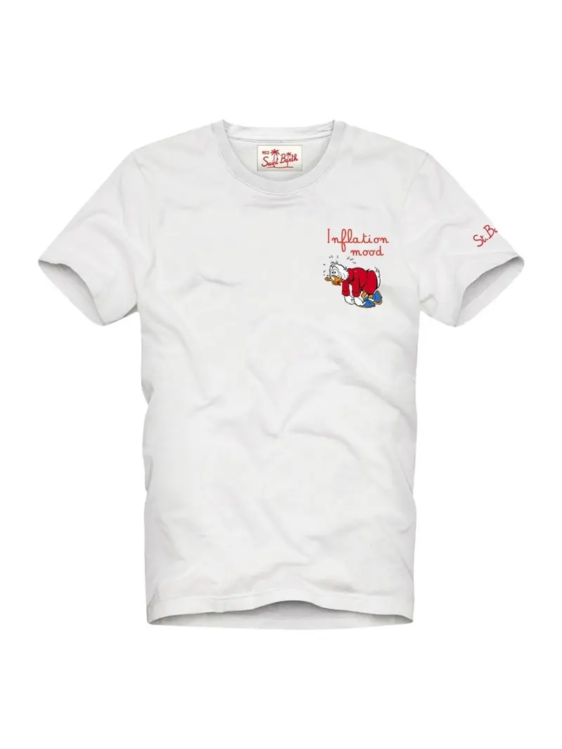 MC2 SAINT BARTH T-Shirt e Polo Uomo TSHIRT MAN 04821F Bianco