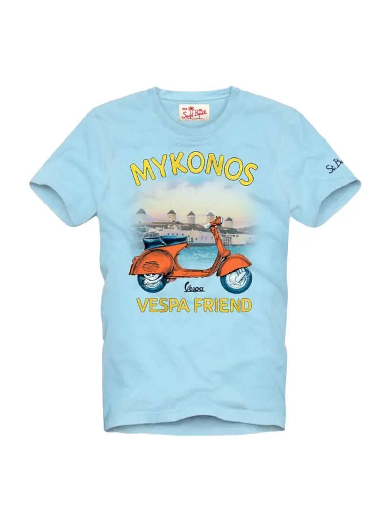 MC2 SAINT BARTH T-Shirt e Polo Uomo  TSHIRT MAN 05837D Blu