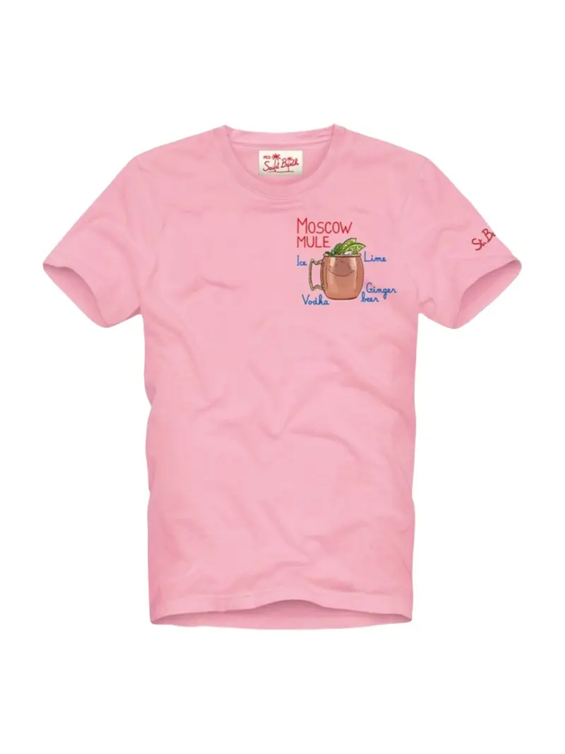 MC2 SAINT BARTH T-Shirt e Polo Uomo  TSHIRT MAN 06403D Rosa