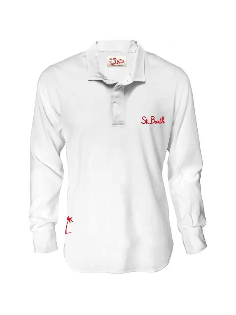 MC2 SAINT BARTH T-Shirt e Polo Uomo YORK 01N Bianco