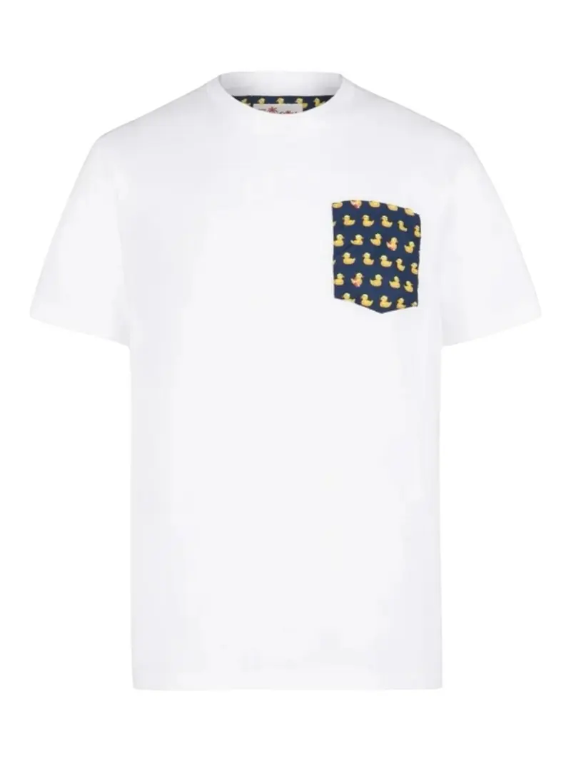 MC2 SAINT BARTH T-shirt Uomo BLANCHE 03099H 01N DUCKY 61